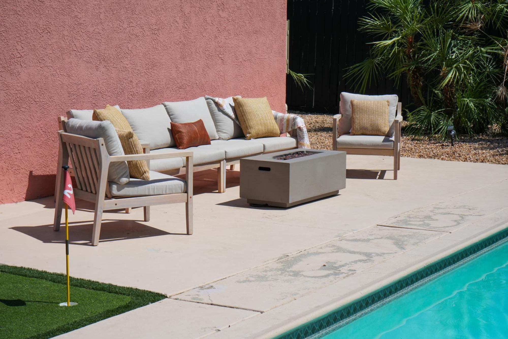 The Pink Cactus - Desert Retreat - Luxe Pool, Golf & Game Room Indio Eksteriør bilde